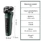 Electric Shaver USB Rechargeable Full Body Washable Razor 4