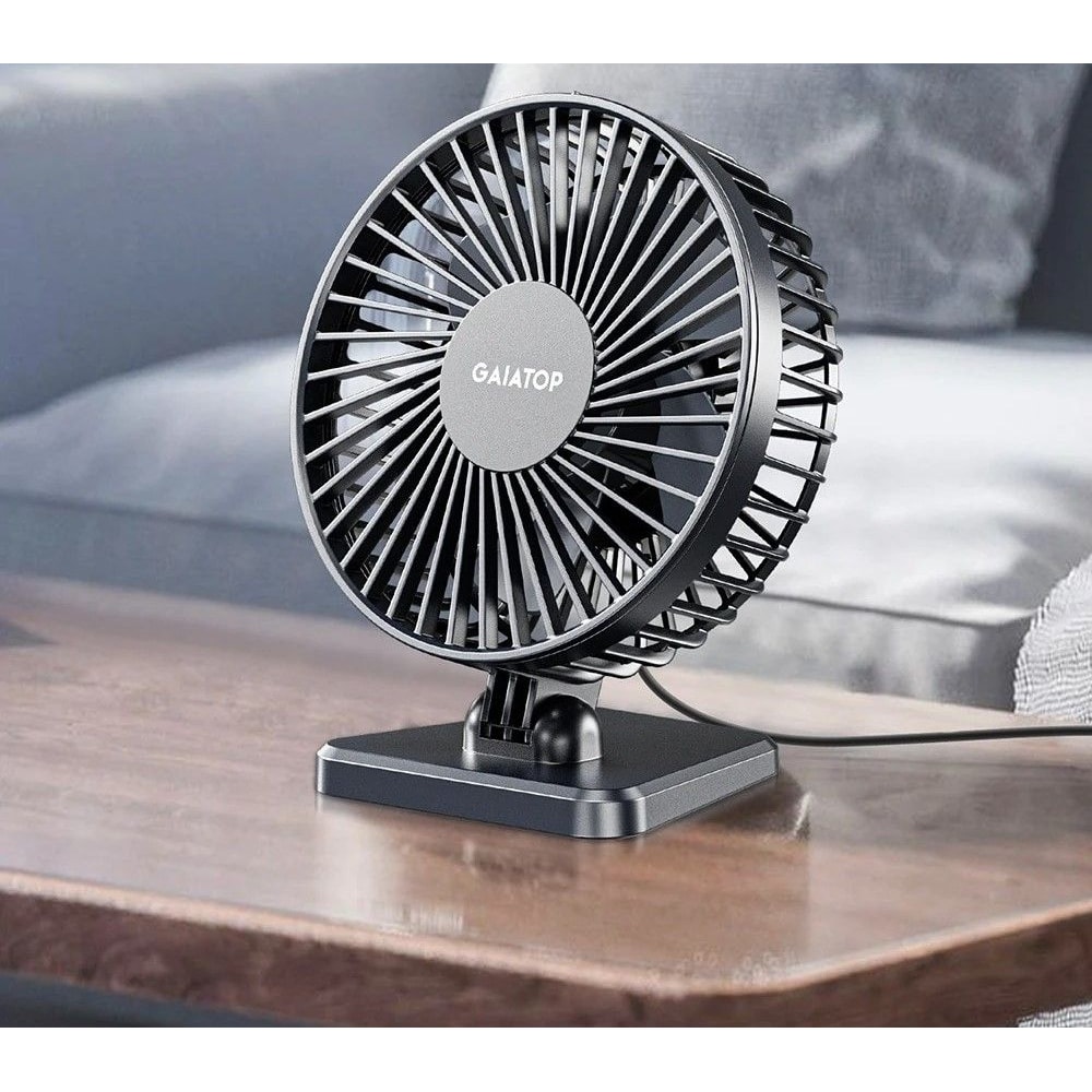 Mini USB Desktop Fan Portable Quiet Cooling Fan For Home And Office 0