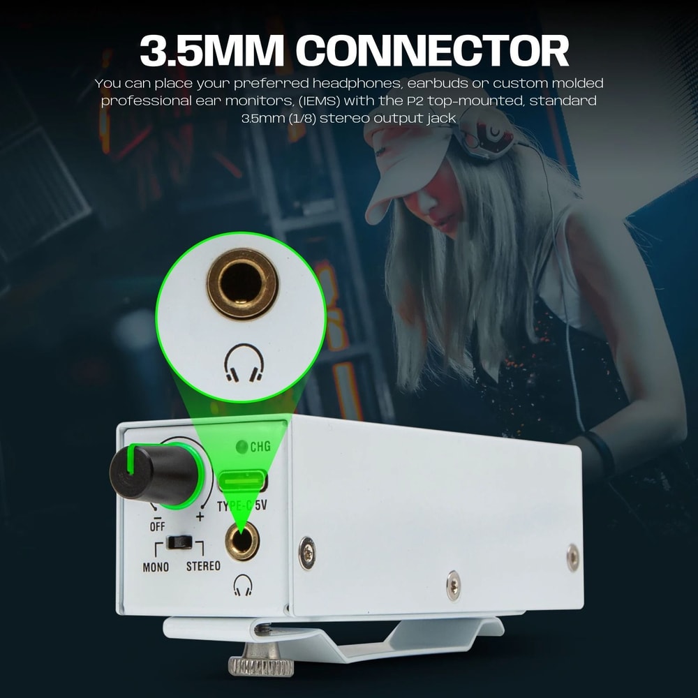 Portable In Ear Monitor Amplifier For Clear Detailed Sound 5