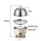 Electric Egg Boiler And Breakfast Steamer With Timer For Easy Cooking 5