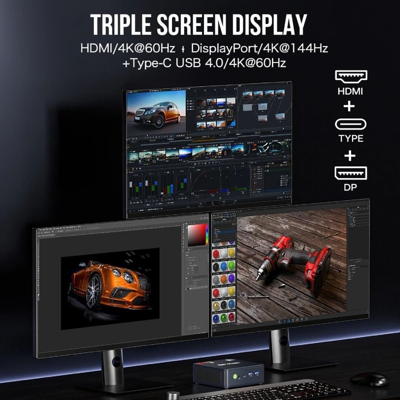 High Performance Mini PC With AMD Processor And Fast Storage 2