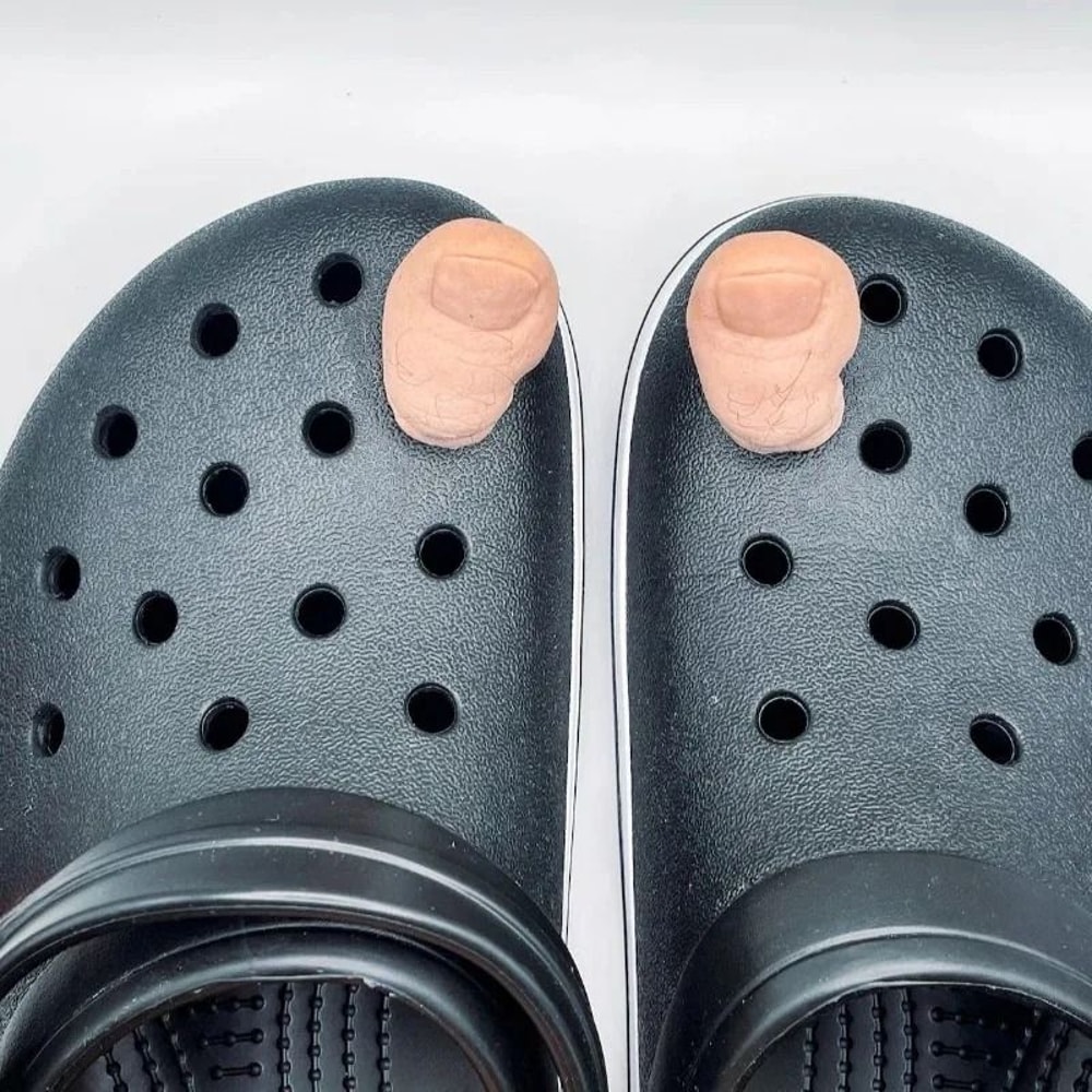 Cute Thumb Shoe Charms For Fun Custom Shoe Decorations 2