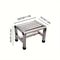 3 In 1 Stainless Steel Multipurpose Stool 7