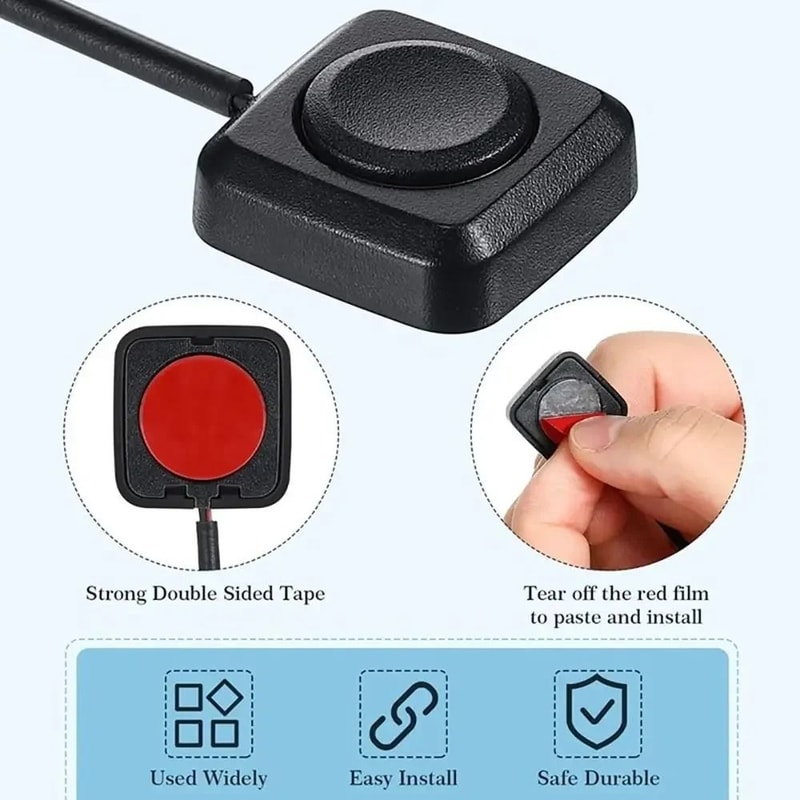 Mini Momentary Push Button Switch For 12V 24V Systems 3