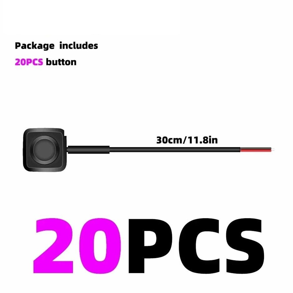 Mini Momentary Push Button Switch For 12V 24V Systems 9