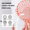 4 In 1 Octopus Shape Rechargeable Mini Fan With Flexible Legs And Night Light 3