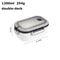2 Layer Portable Leak Proof Lunch Box With Cutlery 6