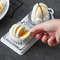 2 In 1 Egg Cutter With Stainless Steel Wire And PP Base 0