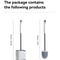 Long Handle Toilet Cleaning Brush With Drainable Base And Wall Mount 7