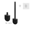 Silicone Soft Bristle Toilet Cleaning Brush With Wall Mounted Base 11