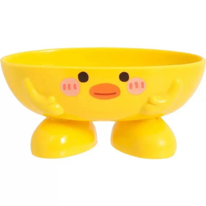 Cute Cartoon Cat Soap Dish With Drainage For Bathroom And Kitchen 6