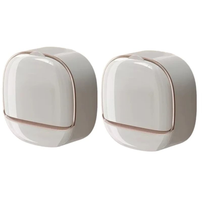 Waterproof Hanging Soap Box With Drainage For Bathroom Storage 9