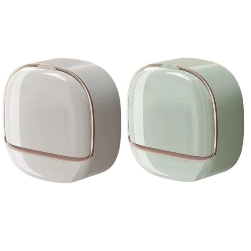 Waterproof Hanging Soap Box With Drainage For Bathroom Storage 15