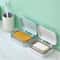 Bathroom Soap Dish With Lid And Draining Tray 3