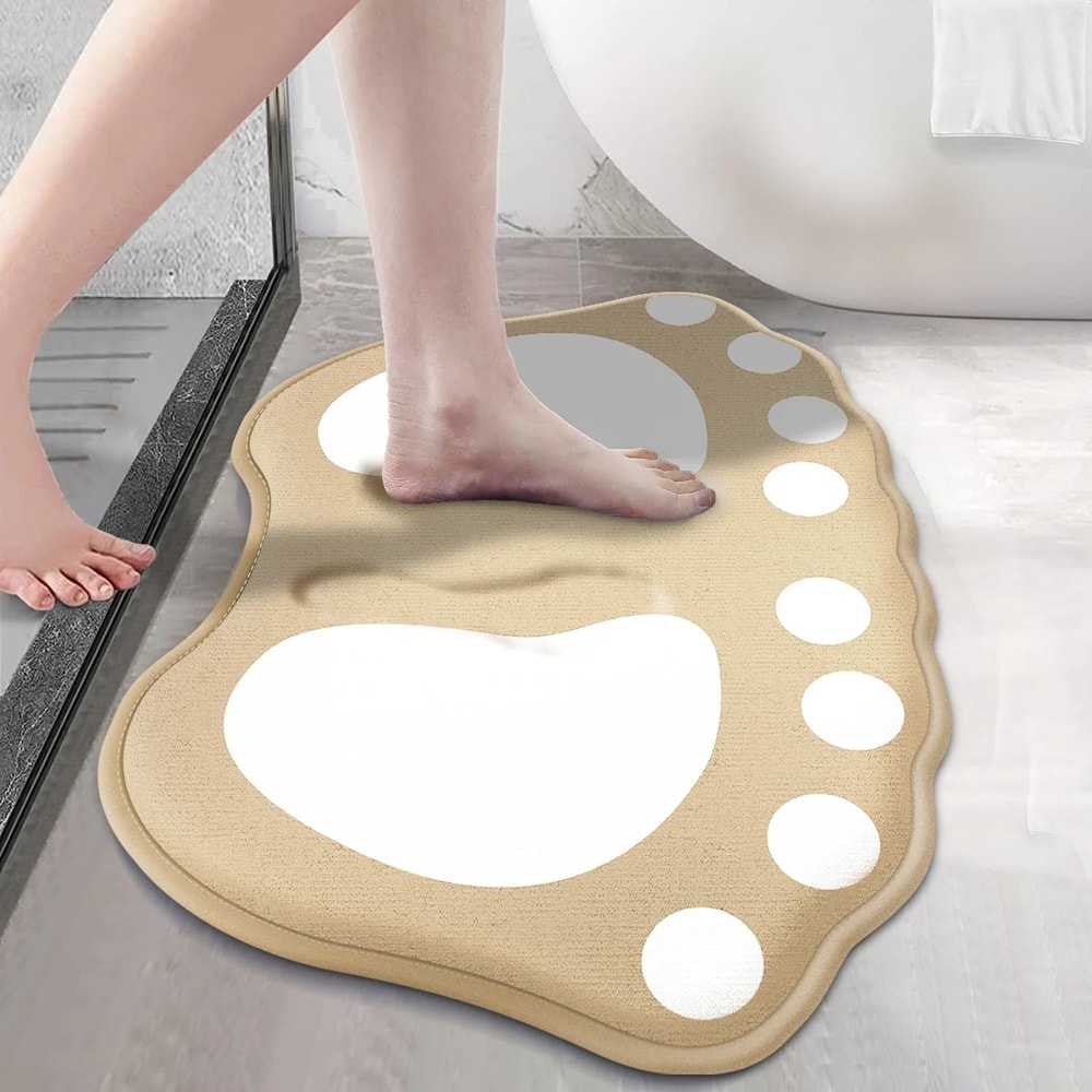 Soft Absorbent Claw Pattern Bath Mat For Bathroom And Home 8