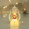 Portable LED Christmas Lantern With Santa Claus Or Snowman Decoration 6