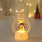 Portable LED Christmas Lantern With Santa Claus Or Snowman Decoration 8