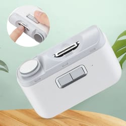 electric nail trimmer with precision light