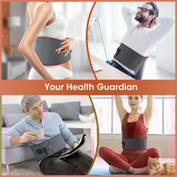 portable red light waist belt with infrared therapy