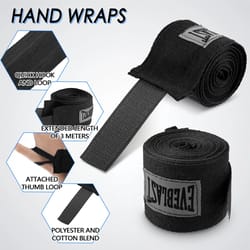 cotton elastic boxing hand wraps for wrist and fist protection