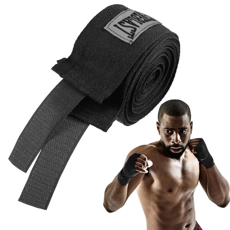 Cotton Elastic Boxing Hand Wraps For Wrist And Fist Protection 5