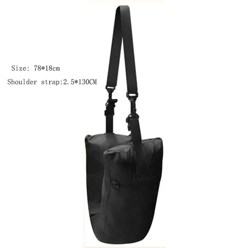 Fillable Travel Neck Pillow And Storage Bag 4