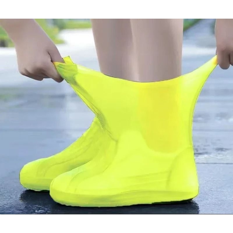 Waterproof Silicone Overshoe Covers For Rainy Weather 2