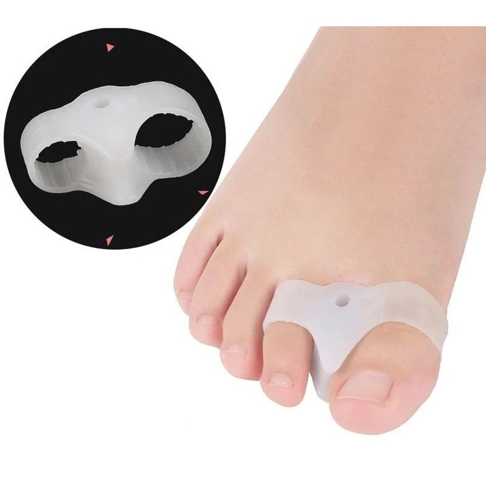 Silicone Toe Separator Gel Foot Protector Pair 0