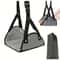 Portable Adjustable Airplane Footrest Hammock 4