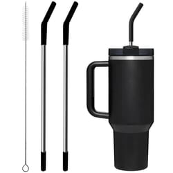 stainless steel straw replacement set for tumblers