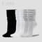 Womens Pile Up Mid Length Socks Set 9