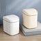 Compact Desktop Trash Can With Shake Cover 1