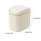 Compact Desktop Trash Can With Shake Cover 5