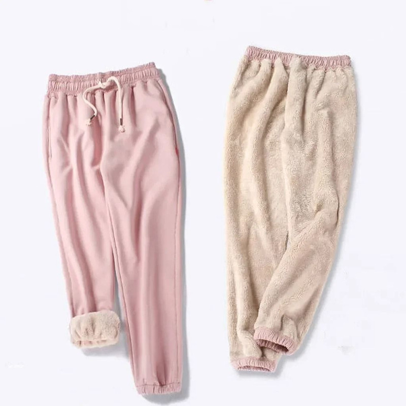 Women Winter Warm Fleece Leggings 4