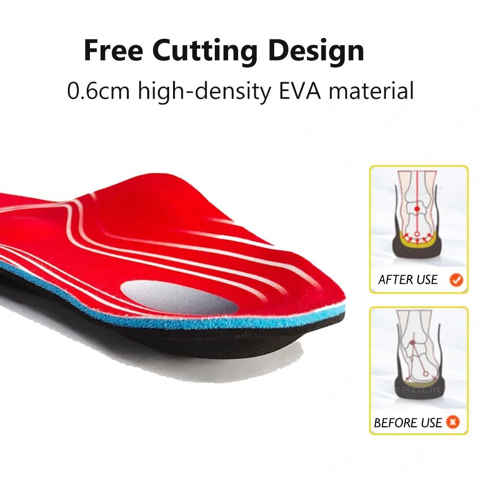 Orthopedic Arch Support Insoles For Flat Feet Relief 3