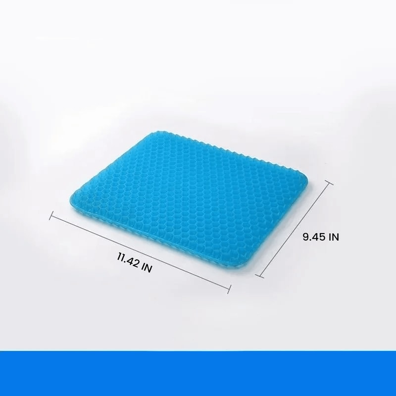 Double Thick Gel Seat Cushion For Pressure Relief And Cooling Comfort 8