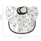 Soft Waterproof Baby Feeding Bib With Front Pocket 4
