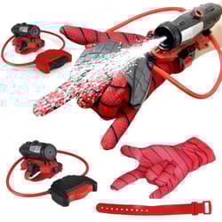 spider web water sprayer toy with action glove for kids