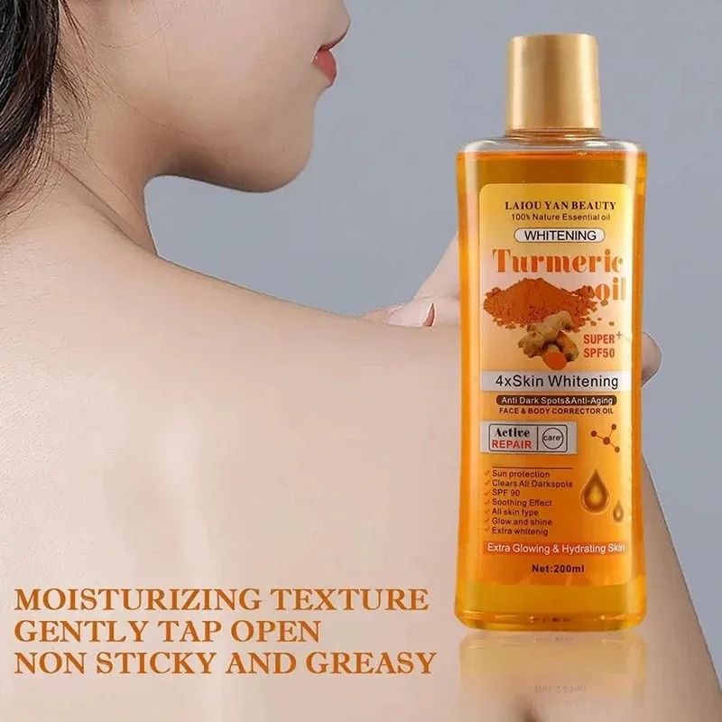 Deep Hydration Turmeric And Ginger Moisturizing Serum Oil 1