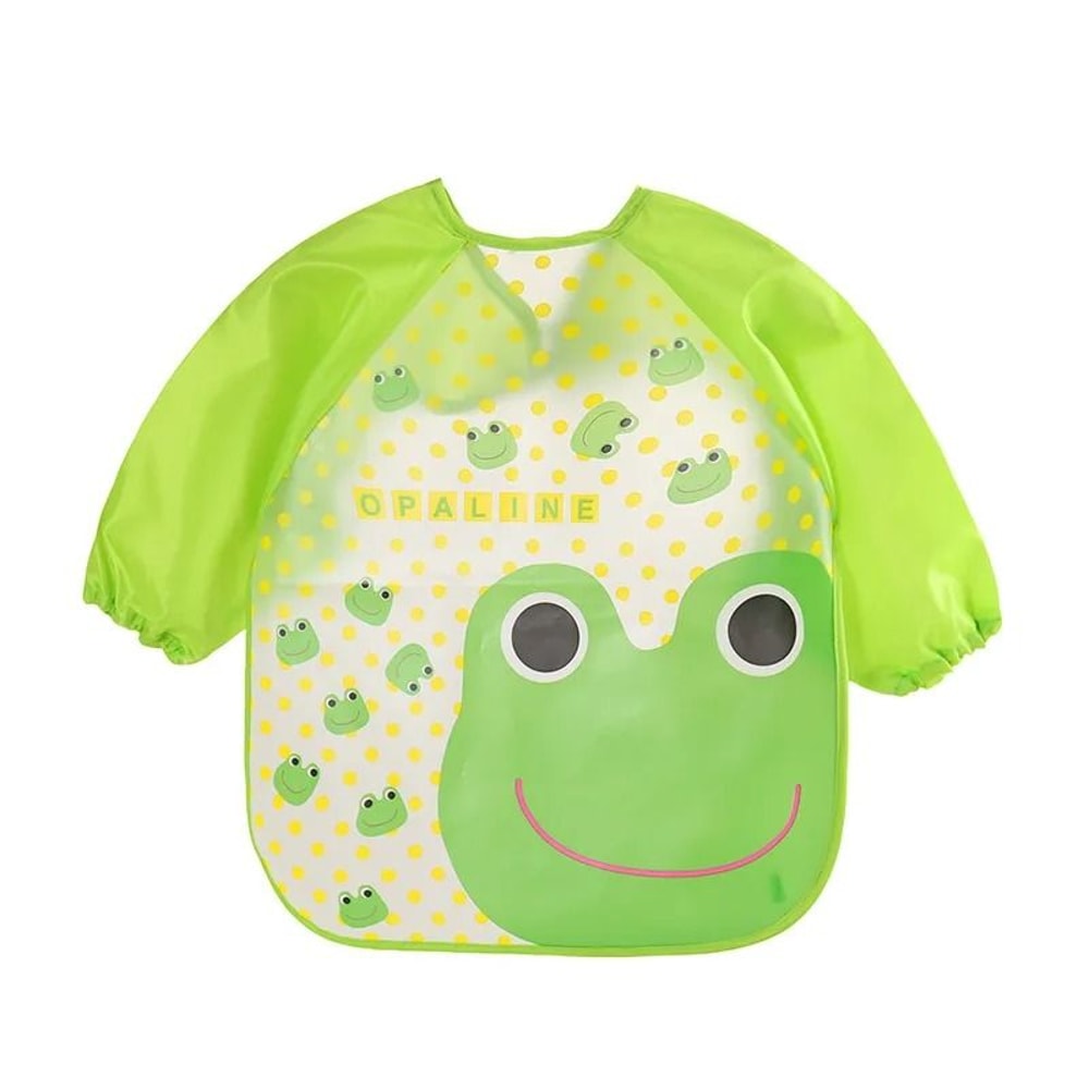 Waterproof Long Sleeve Baby Feeding Smock 12