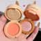 3 In 1 Makeup Palette Matte Pearlescent Glitter Blush Highlighter Contour 4