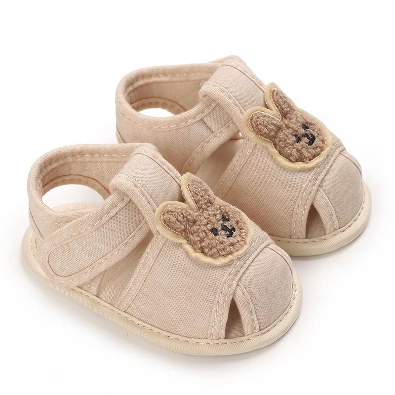 Cute Bear Soft Sole Infant And Toddler Sandals First Step Shoes 1