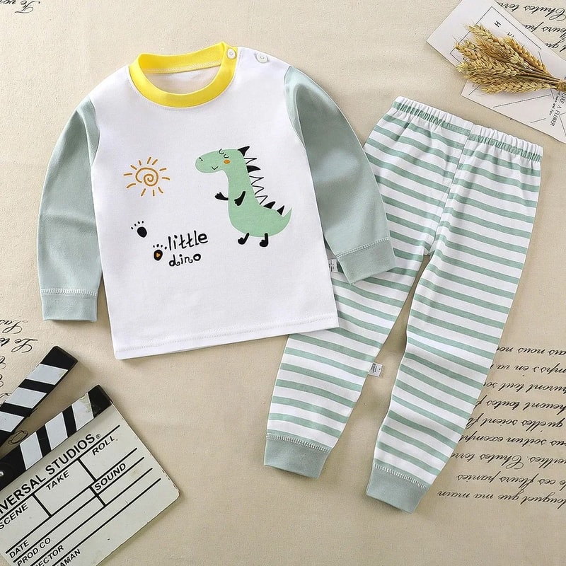 Soft Cotton Kids Clothing Set For Boys And Girls 3
