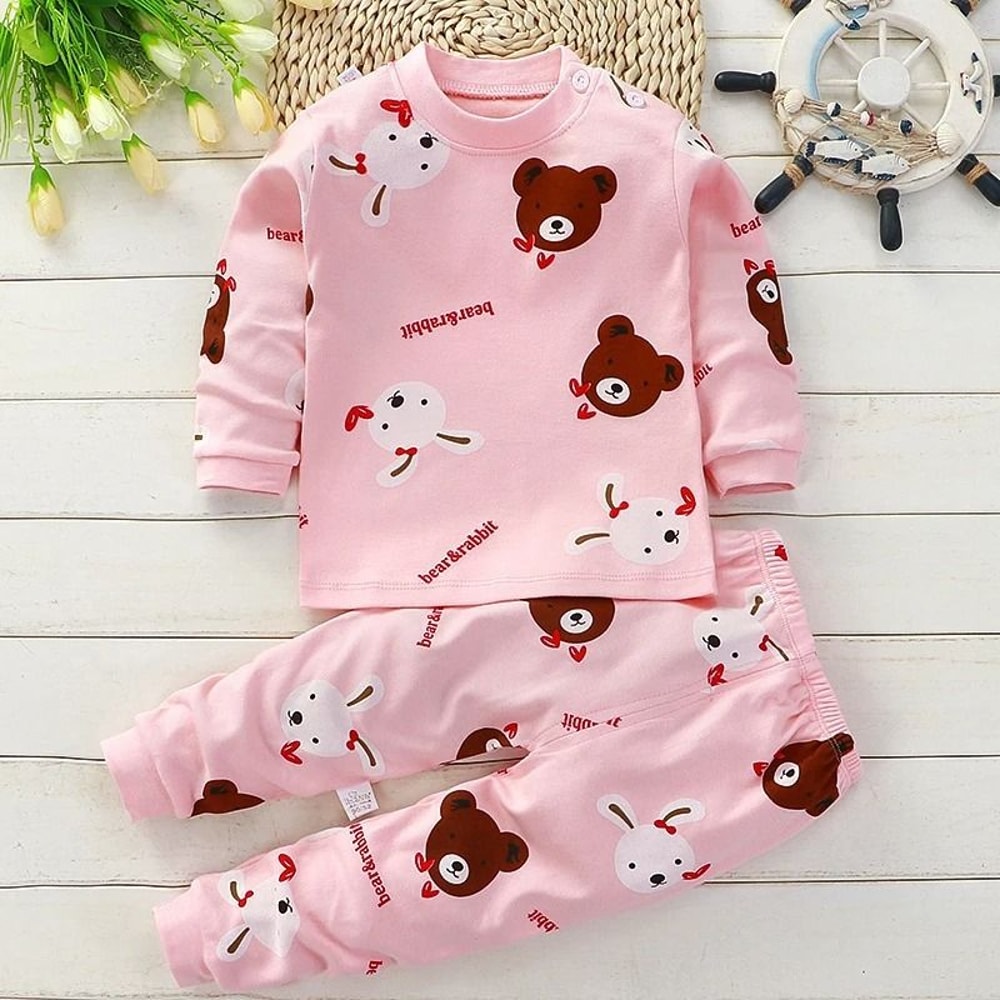 Soft Cotton Kids Clothing Set For Boys And Girls 14