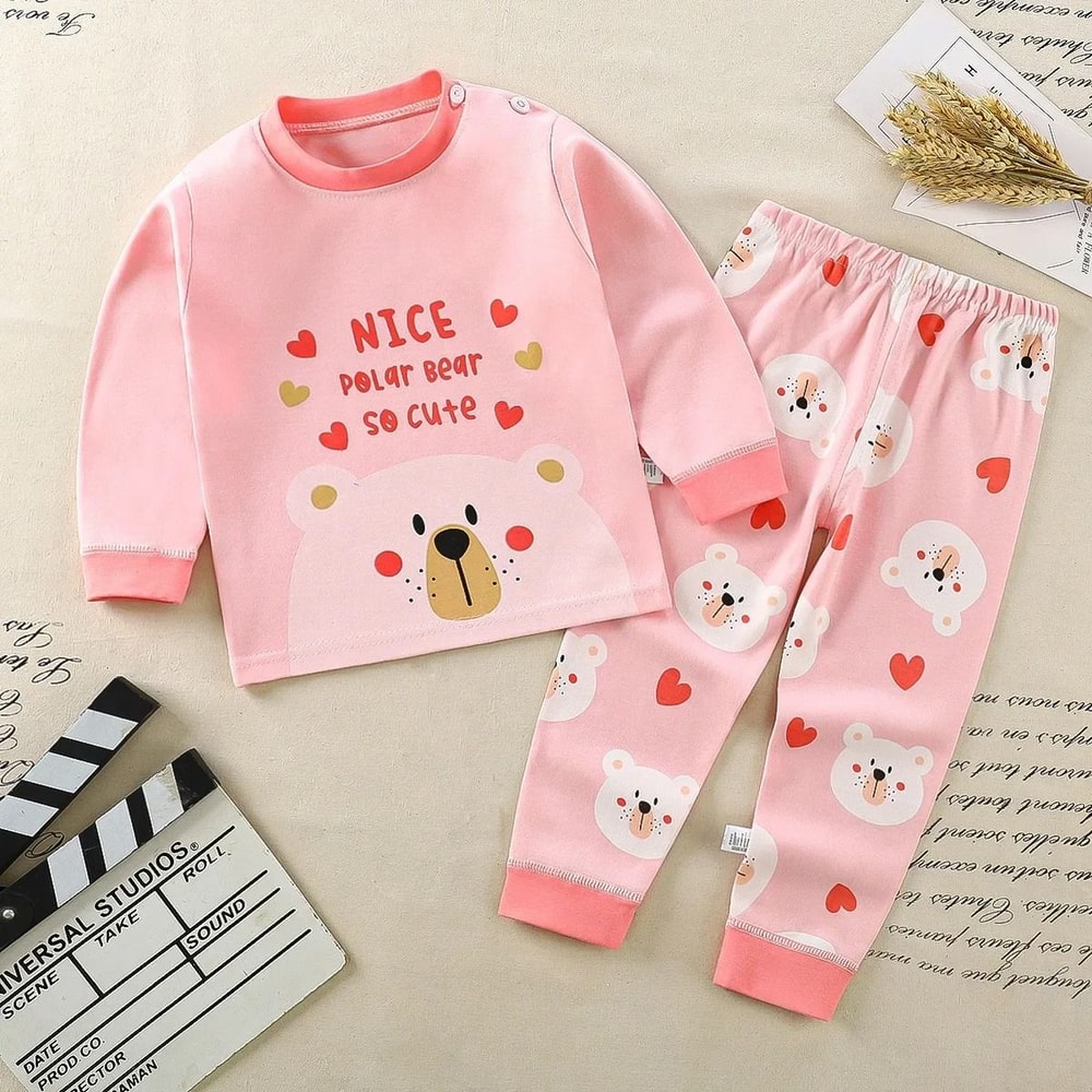 Soft Cotton Kids Clothing Set For Boys And Girls 15