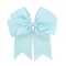 Colorful Grosgrain Ribbon Hair Bow Clip For Girls 22