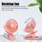 Portable Quiet Mini Clip Fan For Home Desk And Stroller 4