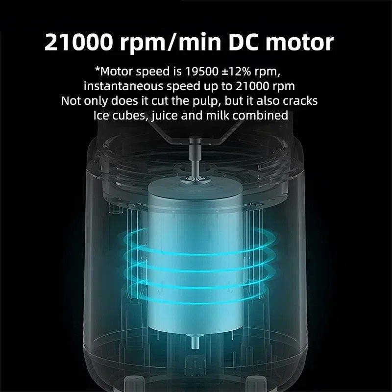 Portable Smoothie Blender Cup For Fresh Drinks Anywhere 4