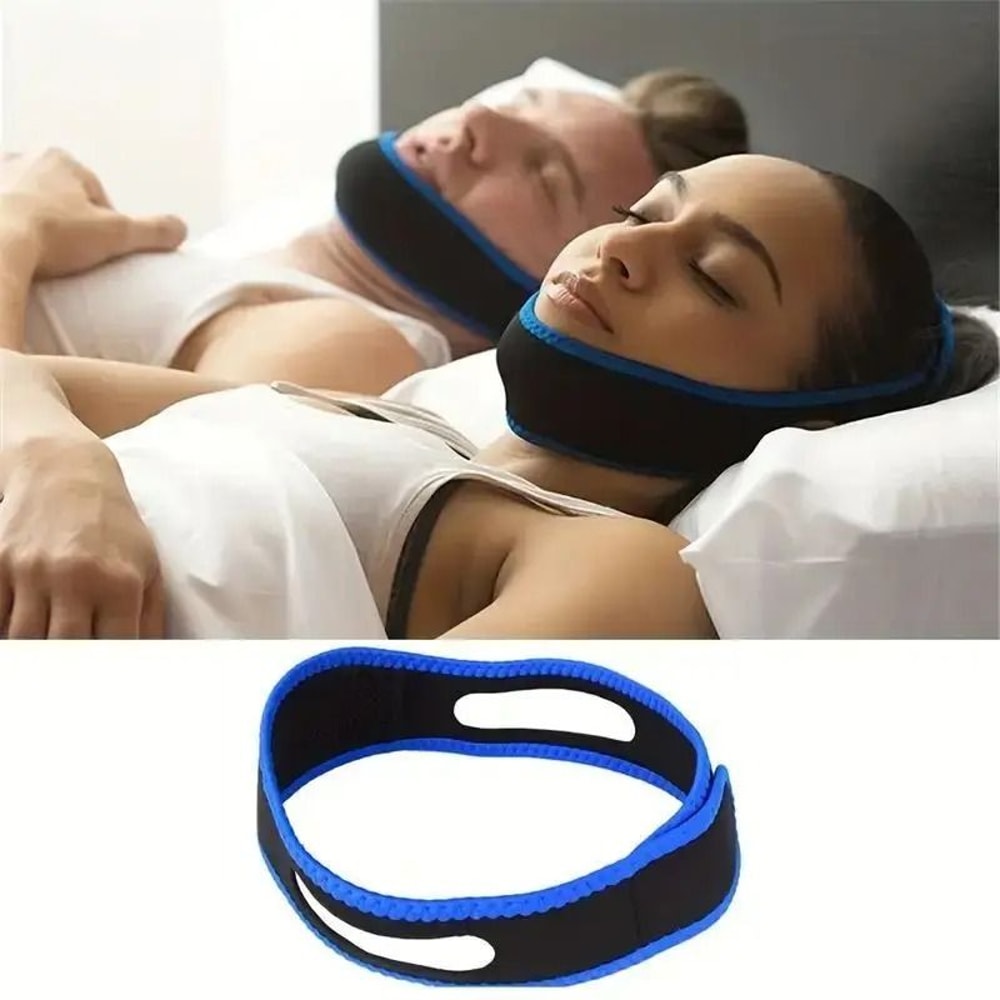 Adjustable Anti Snoring Chin Strap For Better Sleep 1