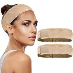 soft velvet adjustable wig grip headband for secure wig fit